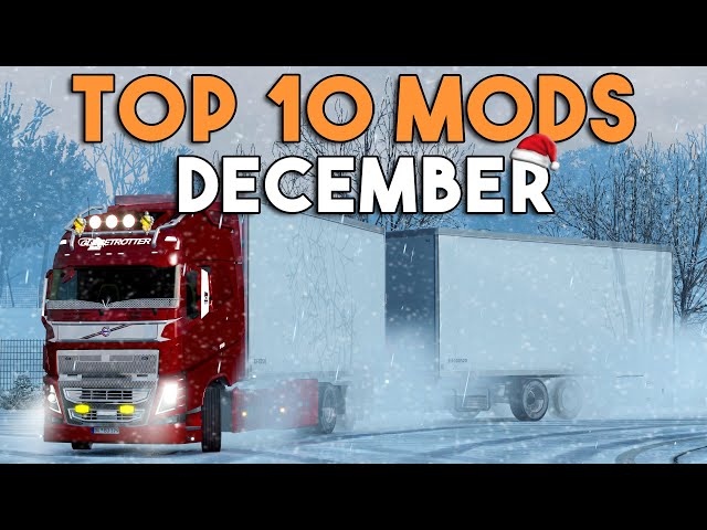 TOP 10 ETS2 MODS - DECEMBER 2020 | Euro Truck Simulator 2 Mods.