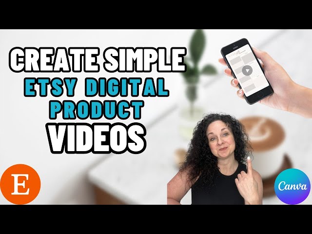 How To Create a Video For Your Etsy Listing Using Canva | Etsy Tutorial | Digital Downloads