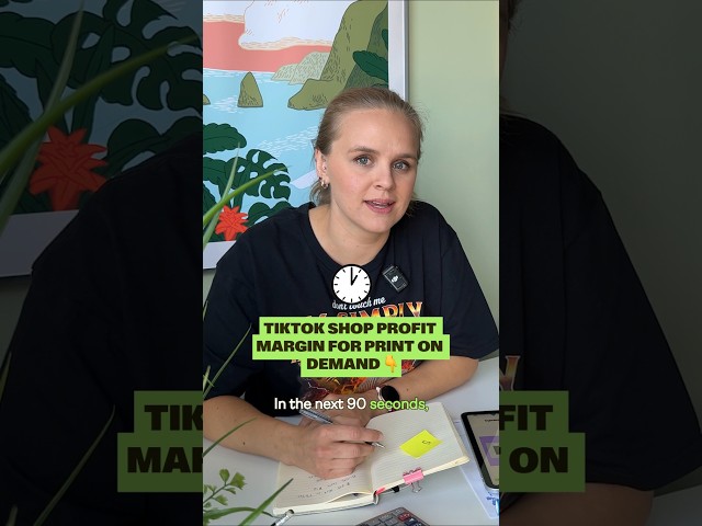 Is Print on Demand on TikTok Shop actually worth it? #tiktokshop #sidehustle #printify