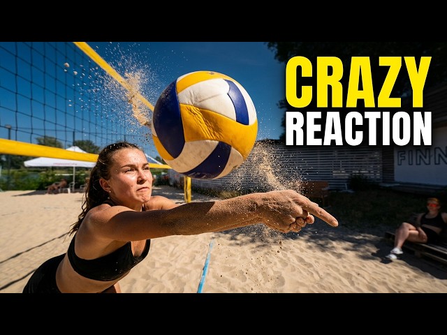 Can You Handle This Intensity? Women's Beach Volleyball Match
