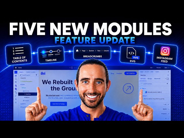 Five New Modules for Divi 5!