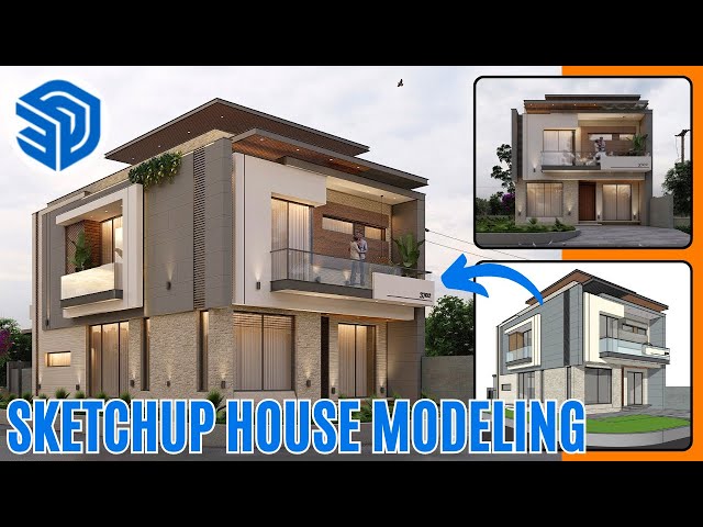SketchUp 2026 Tutorial: Complete House Design from Start to Finish