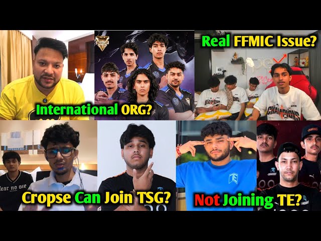 Cropse Join TSG?😮 Resurrection Joining International ORG😃| KD on Issue? Jay YT Doesn't Join Elite?