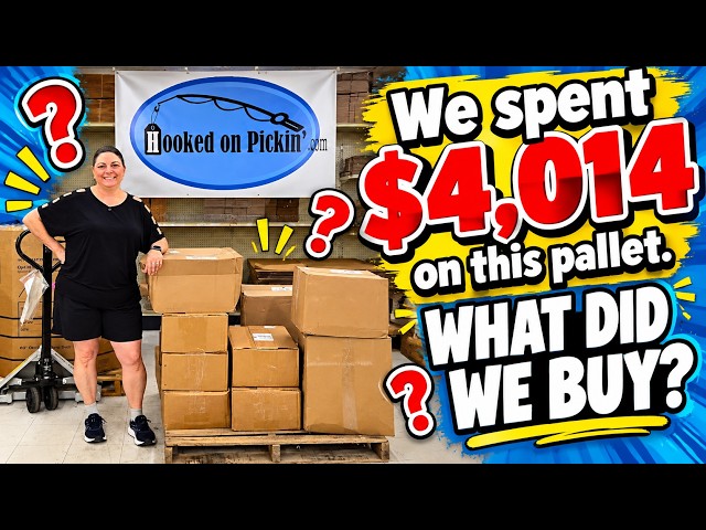 WE SPENT $4,014 ON THIS PALLET… WHAT DID WE BUY?!