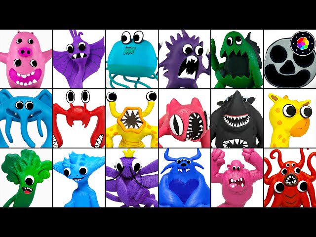 Creating the ENTIRE BANBAN FANGAME BAND! (Garten of Banban 3 and 4) Clay | PlastiVerse