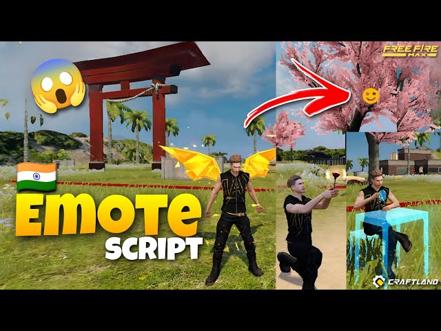How To Make Emote Script In Freefire Max Craftland
