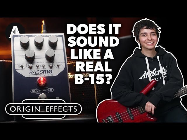 New Origin Effects BassRIG Fifteen! - How Close Does it Sound to a Real B-15?