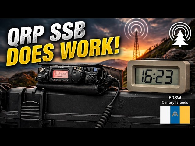 Debunked! "You Can't Make Contacts with QRP SSB"