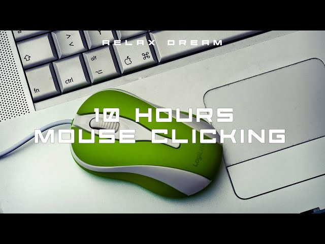ASMR Mouse Clicking | 10 Hours