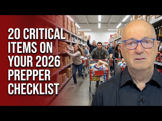 20 Critical Items on Your 2026 Prepper Checklist