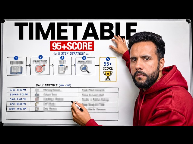 Secret TIMETABLE to Score 95%+ in Boards 2027 | Ashu Sir