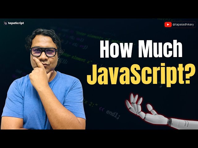 How Much JavaScript is Enough in 2026? (The AI Era) 🤖