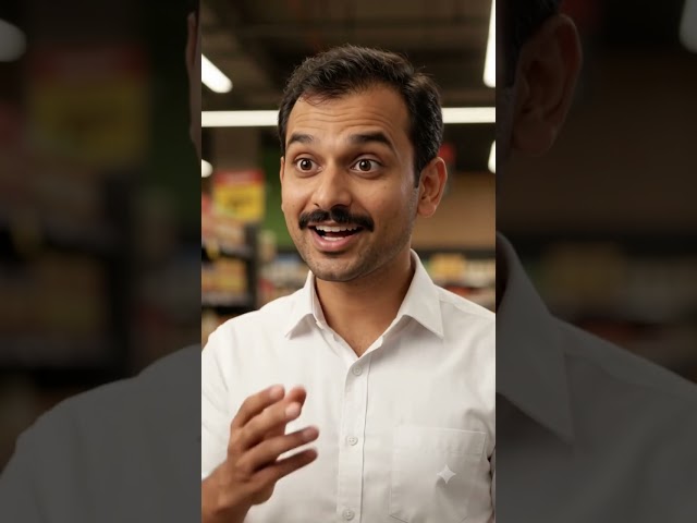 Banana welcoming customer to sup…