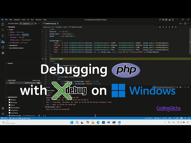 Debugging PHP with Xdebug on Windows