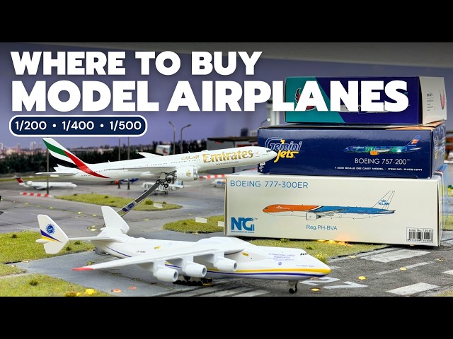 Where to Buy Model Airplanes in 2026 (1/200, 1/400 & 1/500)