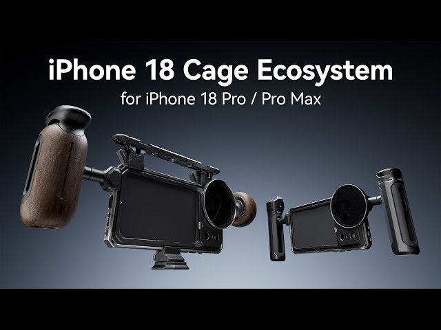 Slide In. Build Fast. Shoot Limitless. 🛠️ | SmallRig iPhone 18 Cage Ecosystem