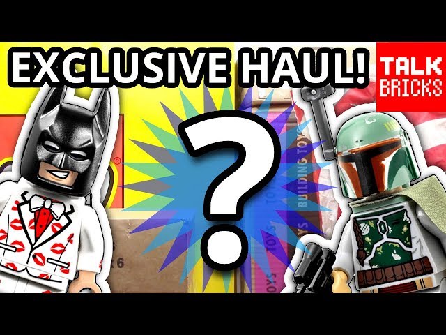 EXCLUSIVE MYSTERY LEGO HAUL!! Convention Exclusives! Store Exclusives! LEGO Batman! Star Wars!