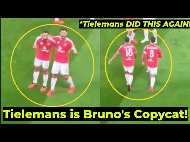 Moment Tielemans DID THIS during Bruno's Celebration after ASSISTED Bruno's Goal vs Sabah goes VIRAL