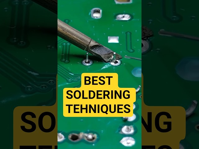 Best Soldering Techniques for Beginners – Do It Right!
