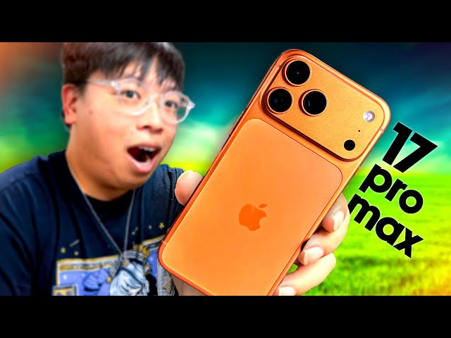 Finally… a “cool” iPhone - (iPhone 17 Pro Max Unboxing + First Impressions)