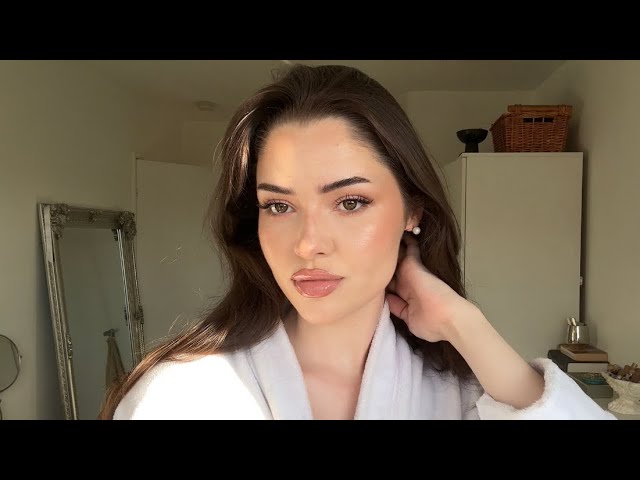 Simple Soft glam bridal makeup