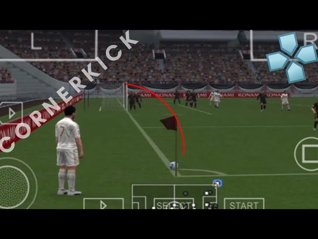How to score from CORNER KICKS (PPSSPP)