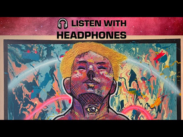 Record Player Bilateral Stimulation I Painting Quantum Leap I 🎧 Listen with headphones I ZGB