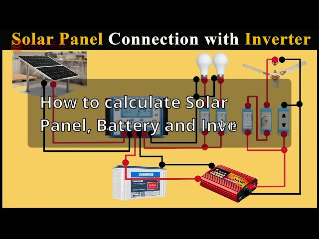 How to Calculate Solar Inverter, Battery, and Panel for Your Solar System #solar #system #diy