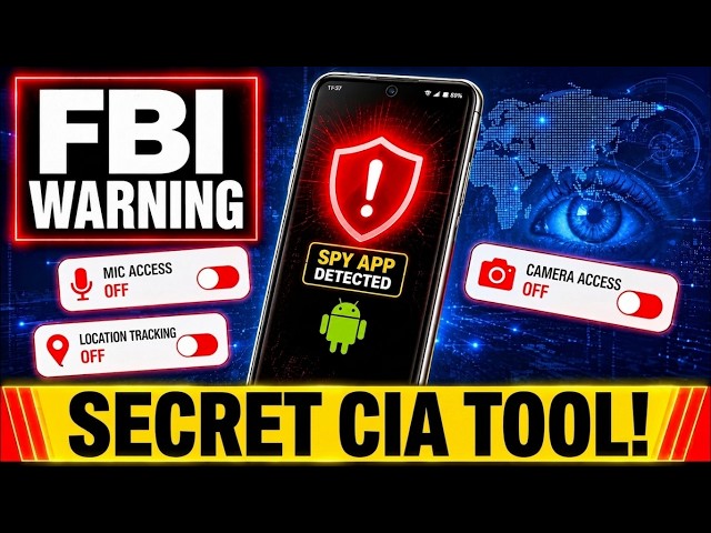 CIA Leak: THIS Hidden App on Your Android Is a Spy Tool — Delete It Before Tonight