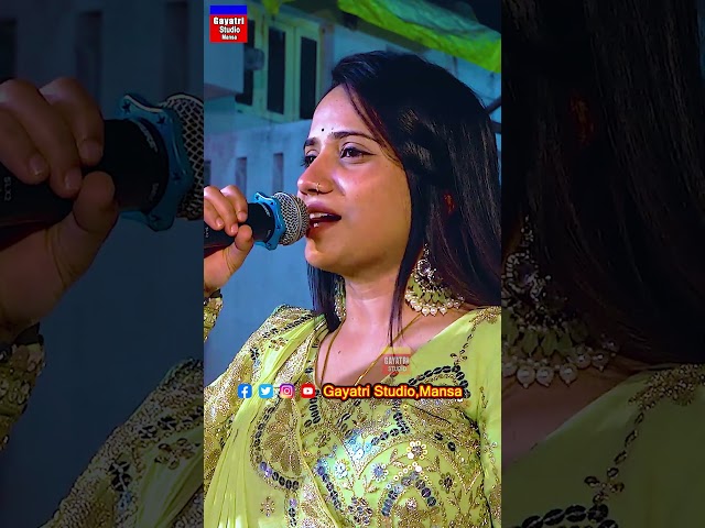 મે આપેલી નોની ઢીંગલી તને બવ ગમતી-Moniti Na Jova Malti-Mansi Kumawat New Trending Viral Song-Live Gar