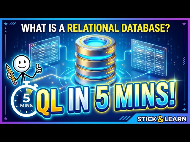 What is a Relational Database? SQL Explained in 5 Minutes!