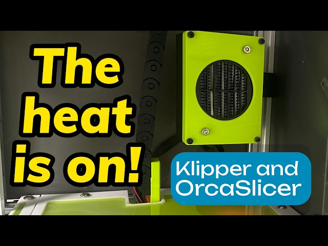 DIY Chamber Heater with Klipper Integration.