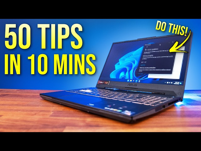 50 Gaming Laptop Tips in Under 10 Minutes
