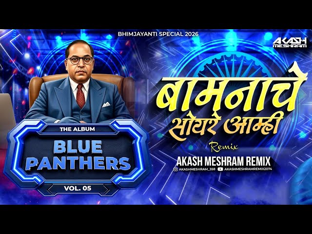 बामणाचे सोयरे आम्ही Bamnache Soyare Aamhi | Halgi Mix | Akash Meshram Remix | भीमजयंती Dj Song 2026