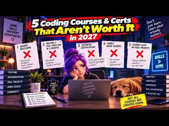 Stop Buying These 5 Coding Courses & Certs (2027)