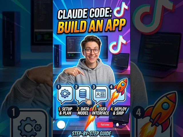 Build a Production Ready App with Claude Code in 4 Prompts #vibecoding #claudecode