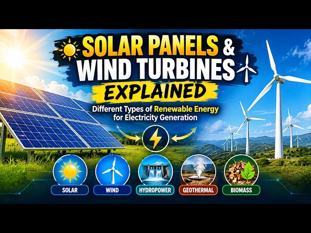 Solar Panels vs. Wind Turbines: What You Need to Know