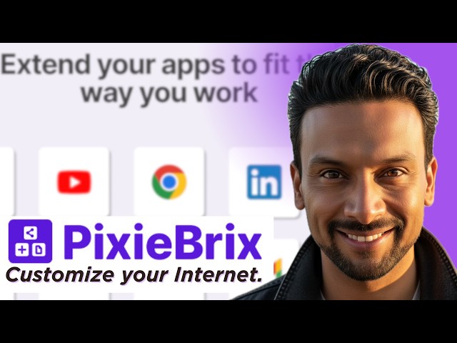Pixie Brix : Customize your Internet with AI Powered Custom Browser Extensions