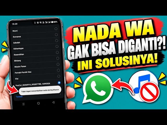 Can't Change Your WhatsApp Ringtone? Here's the Latest Solution for 2026