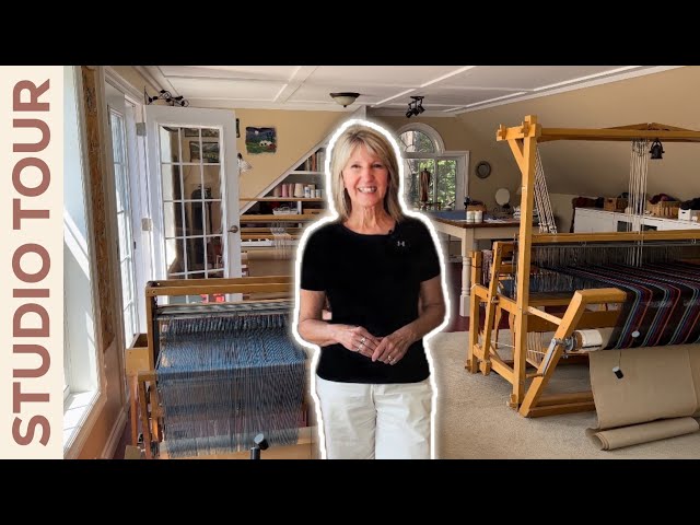 Studio Tour: Alice Abbott, Weaving Studio Oasis