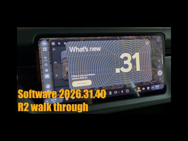 Rivian Software 2026.31.40 Walk Through, Is HVAC finally dialed in?