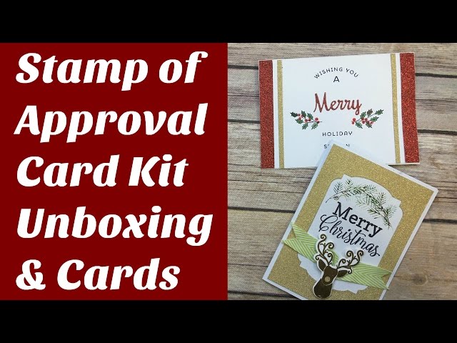 Candy Cane Lane Stamp Of Approval Kit from Catherine Pooler