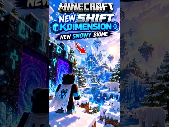 Minecraft just add a new Dimension? #minecraft #minecraftshorts #shorts