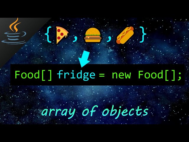 Java array of objects 🍱