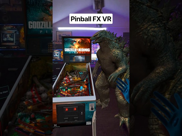 I Put Giant Pinball Machines in My Living Room! 🤯#pinballfxvr