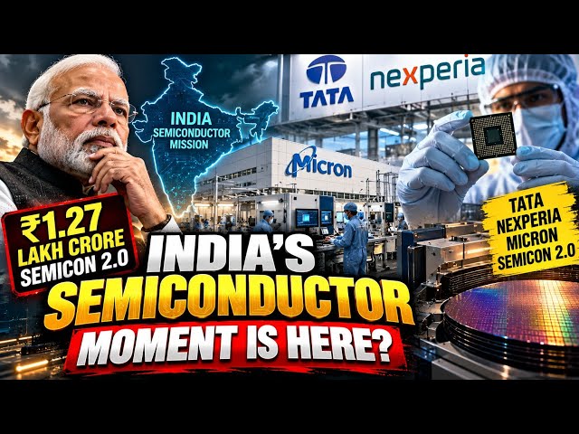 India’s Semiconductor Moment Is Finally Here — Tata, Micron & Nexperia Explained