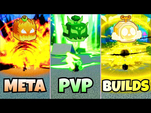 Using The BEST META BUILDS To PvP In Blox Fruits Before The Nerf...