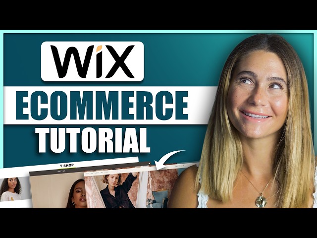 Wix Online Store Setup : Step by Step Beginner Tutorial for eCommerce