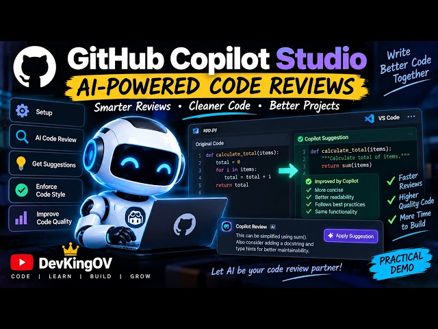 GitHub Copilot Studio: AI-Powered Code Reviews Explained