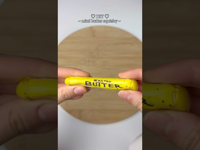 Viral DIY mini BUTTER Squishy from Nano Tape